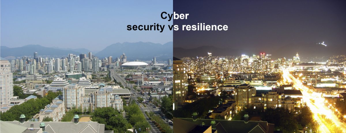 security vs resilience
