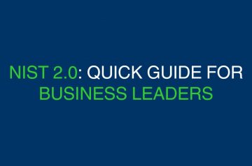 NIST 2.0 Quick Guide for Business Leaders