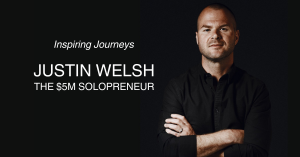 Justin Welsh is successful solopreneur.