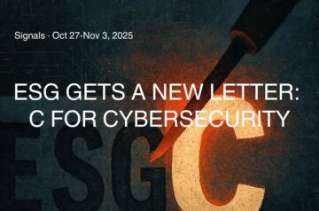 ESG Gets a New Letter - C for Cybersecurity - small