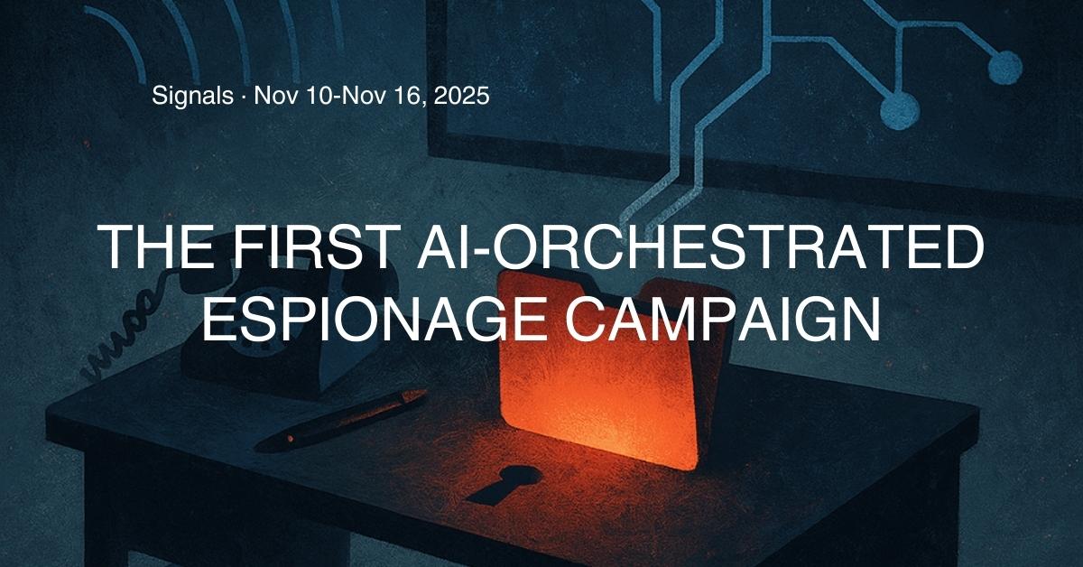 The First AI-Orchestrated Espionage Campaign Disclosed by Anthropic